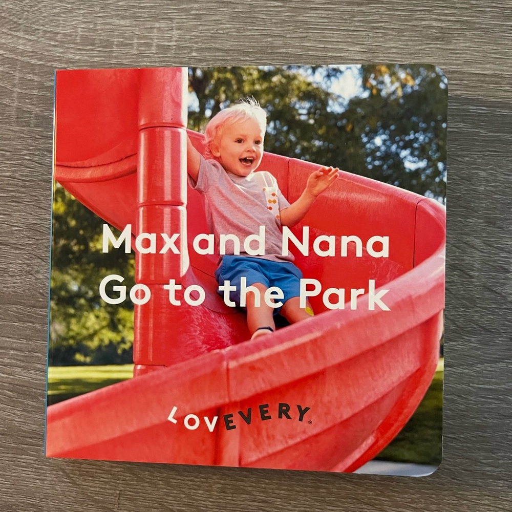 LOVEVERY Max and Nana go to the park board book